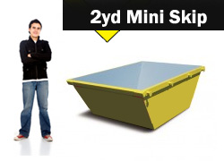 2yd Mini Skip Hire Stoke on Trent and Newcastle under Lyme